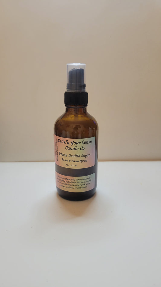 4oz Warm Vanilla Sugar Room & Linen Spray