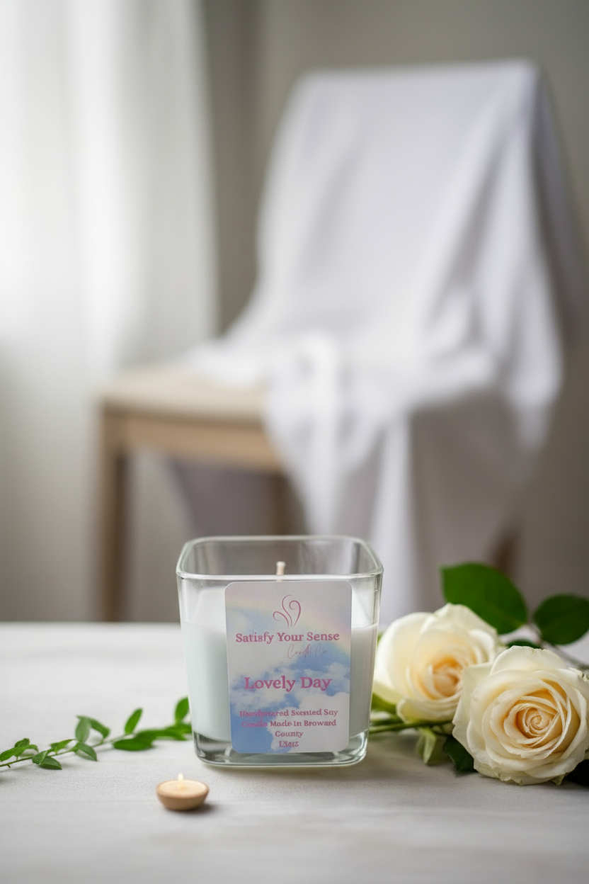 12oz Lovely Day Scented Candle