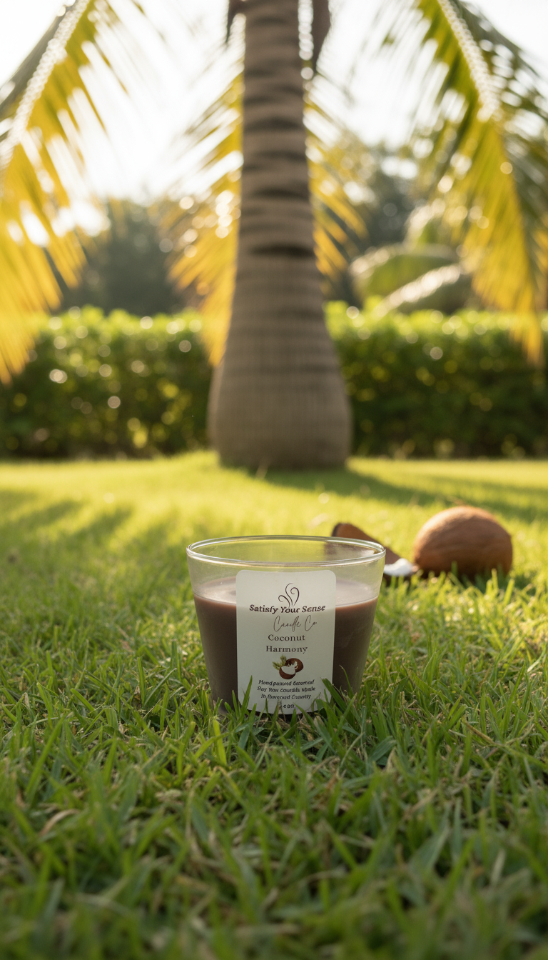 14oz Coconut Harmony Scented Candle