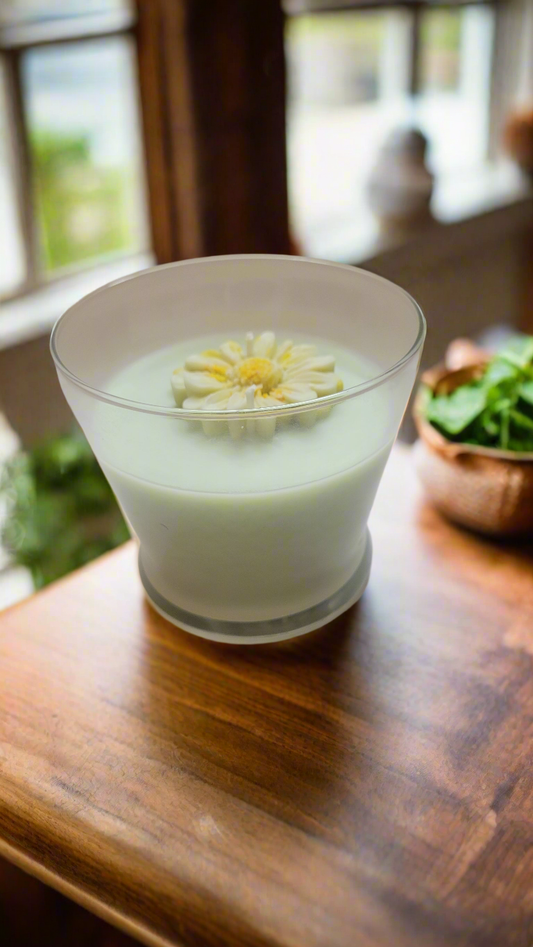 14oz Mojito Blossom Candle Burn Time: 65-70 Hours