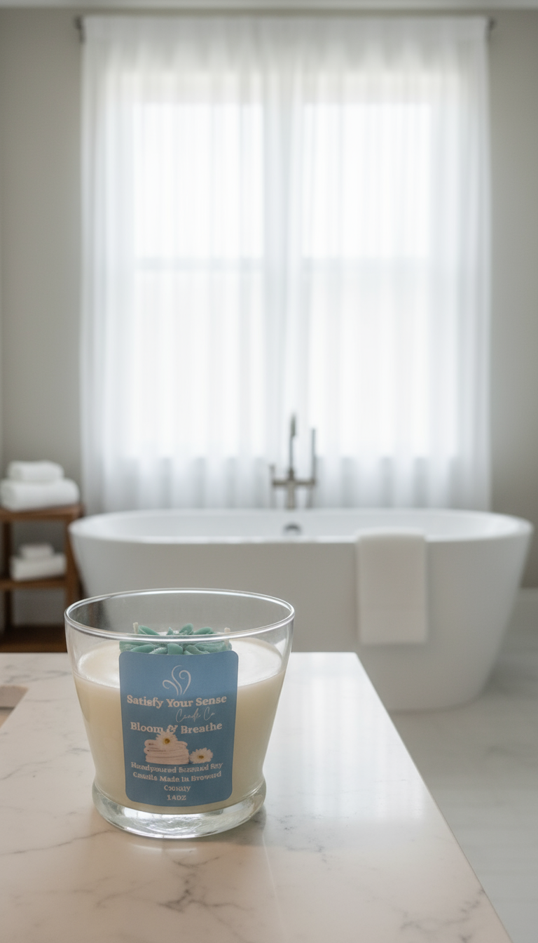 14oz Bloom & Breathe Scented Candle