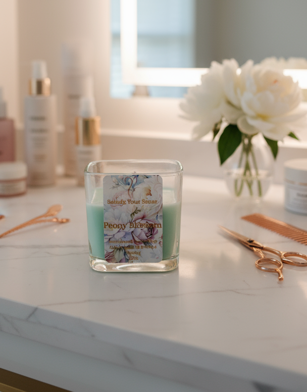 12oz Peony Blossom Scented Candle