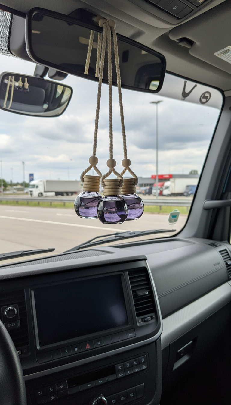 8ml Black Ice Mini Rearview Mirror Car Diffusers