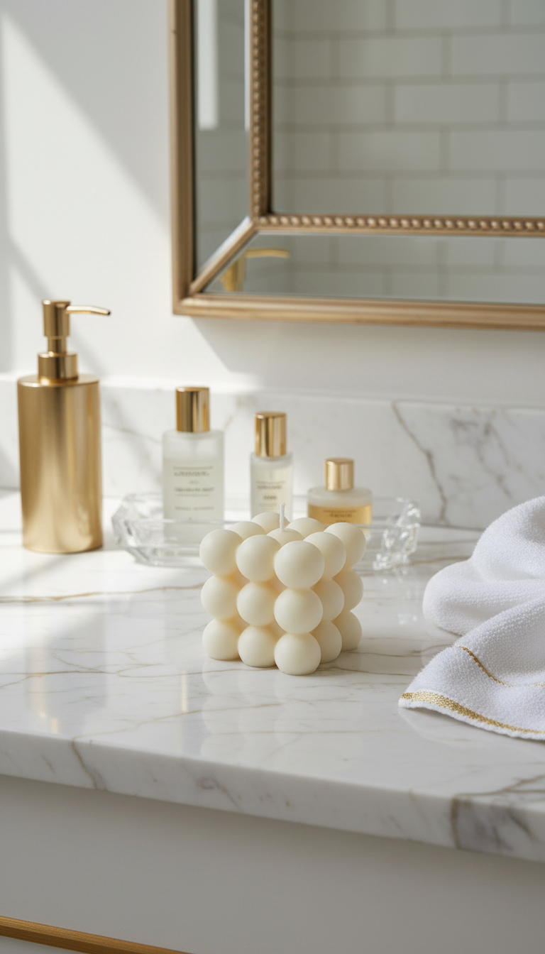 Bloom & Breathe Bubble Candle