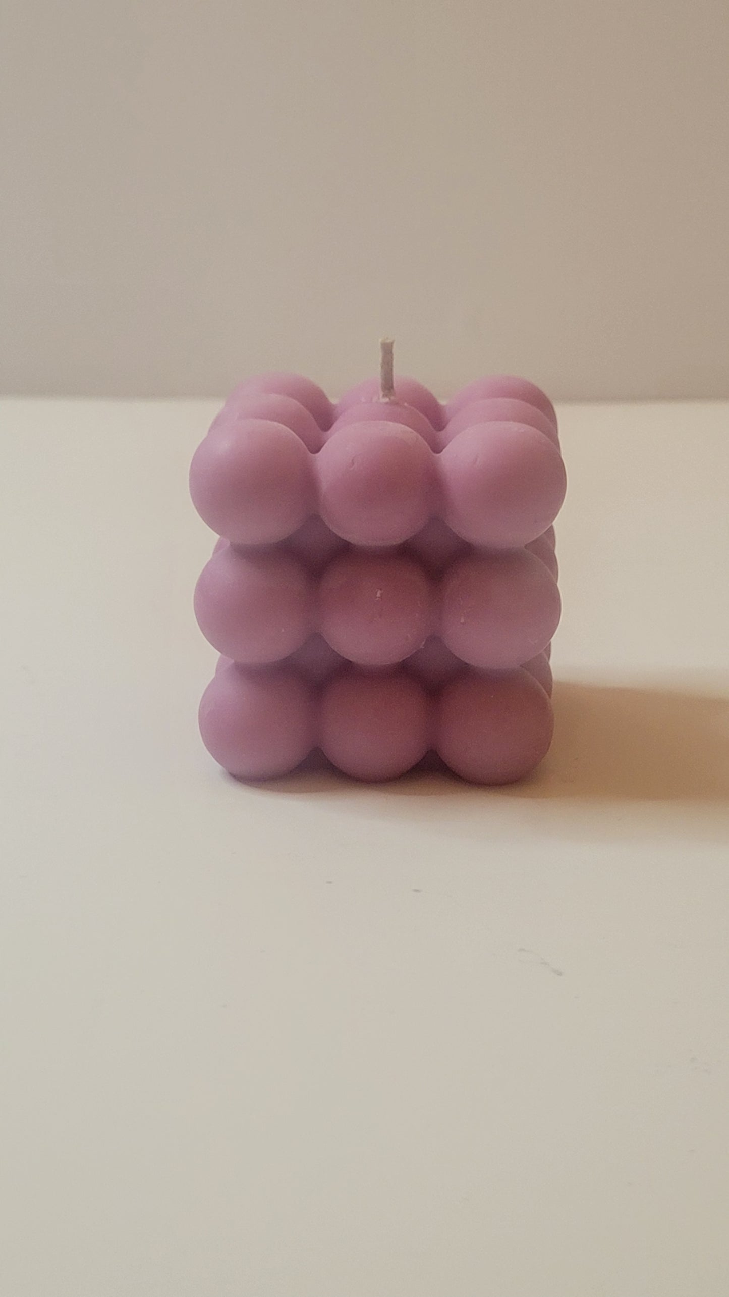 Lavender Calm Scented Bubble Candle