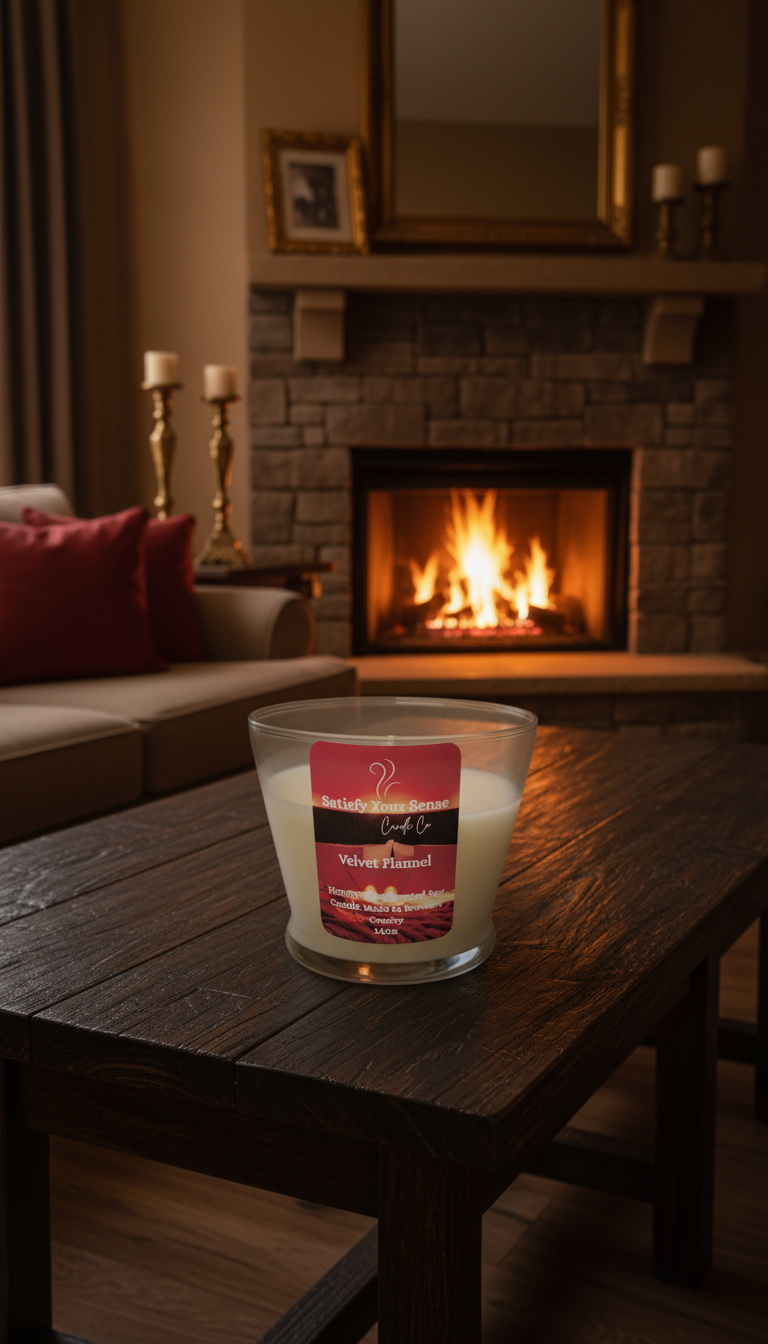 14oz Velvet Flannel Scented Candle