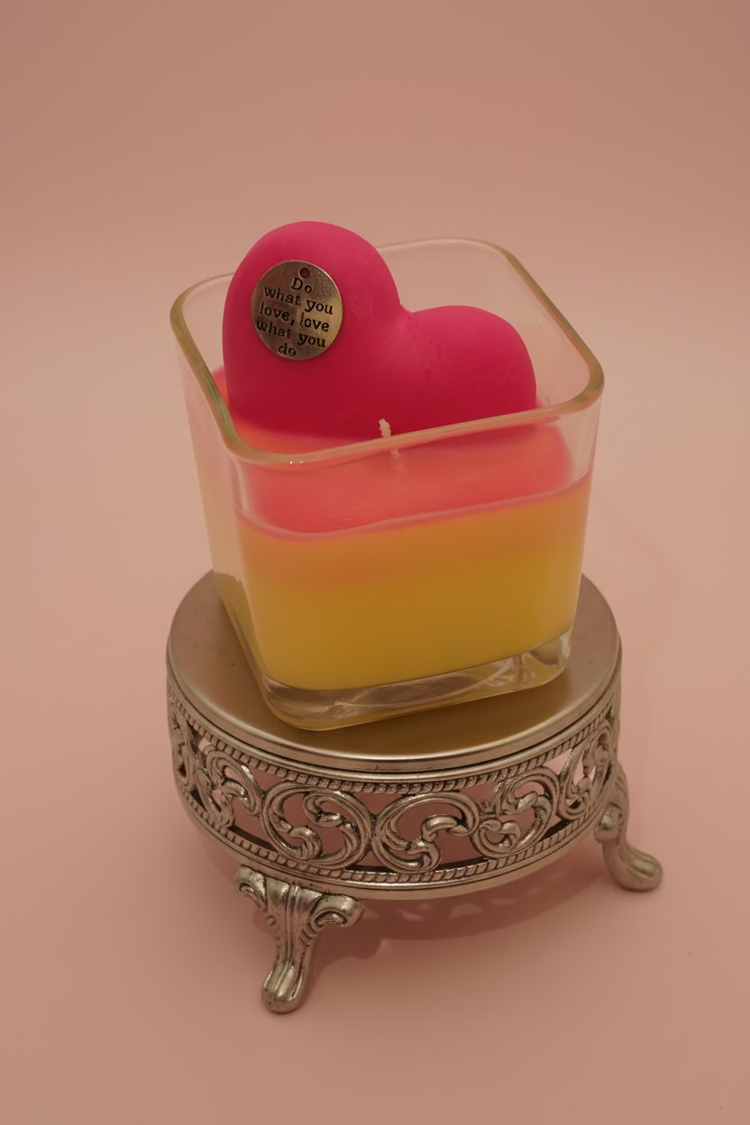 12oz Passion & Purpose Scented Candle with Charm