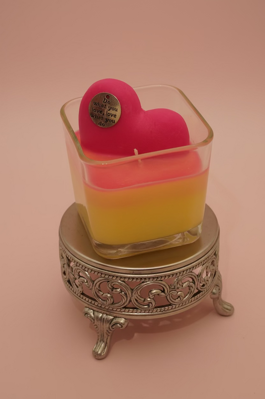12oz Passion & Purpose Scented Candle with Charm