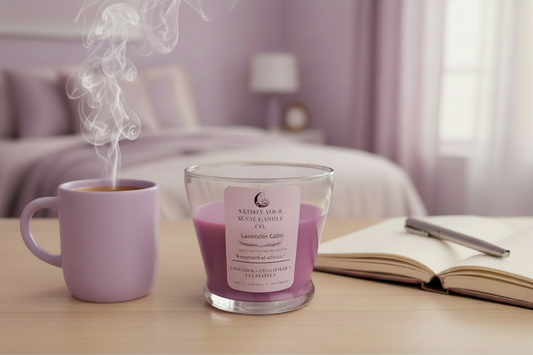 14oz Lavender Calm Scented Candle