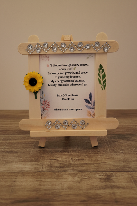 Handcrafted Affirmation Stick - 4×6