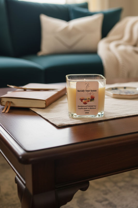12oz Georgia Peach Candle