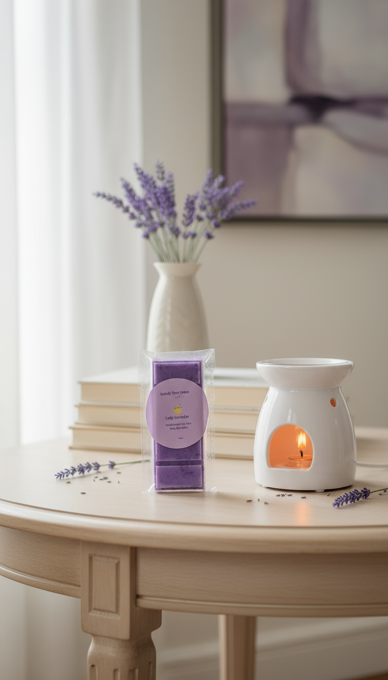 Scented Lavender Calm Snap Bar Wax Melts