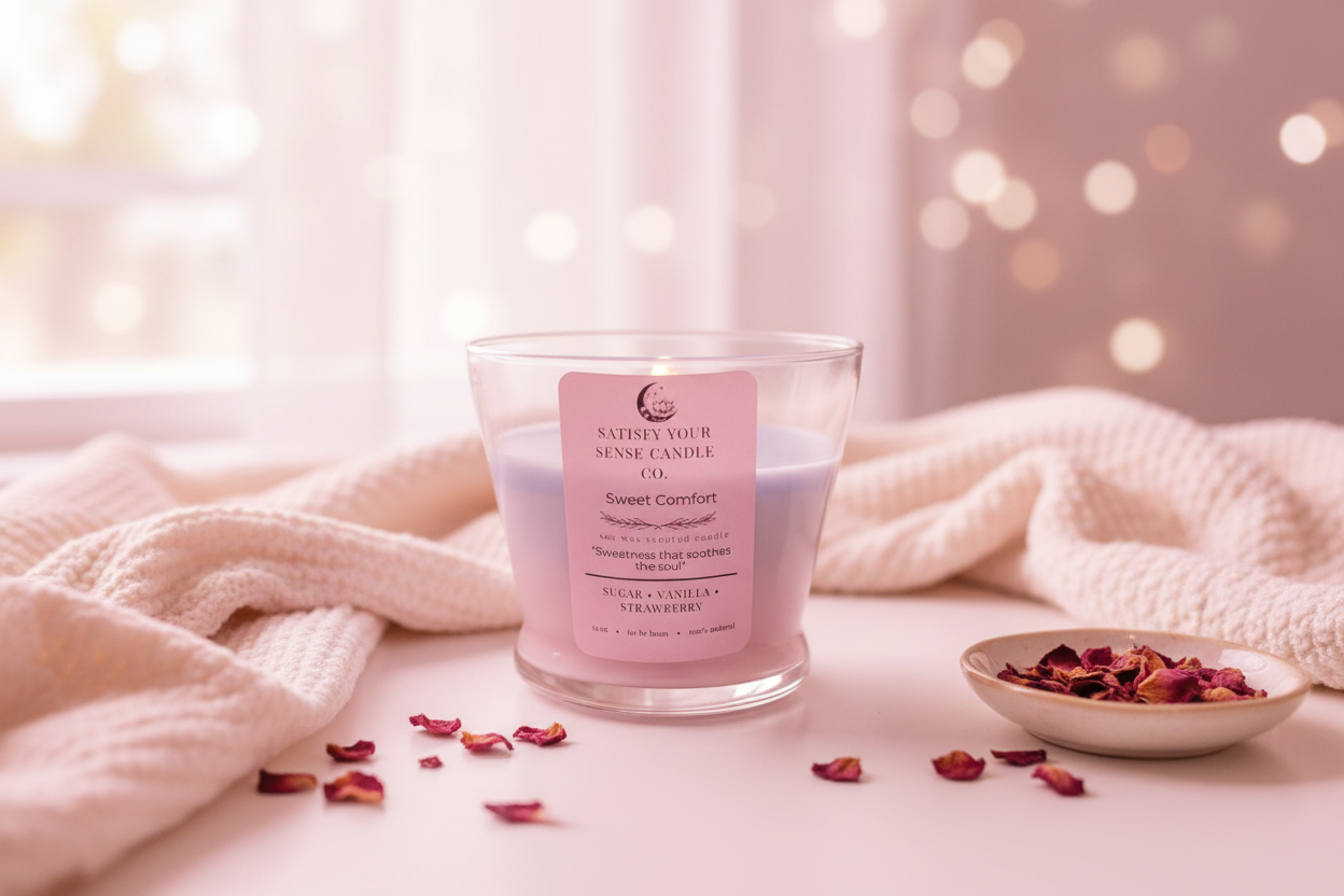 14oz Sweet Comfort Scented Candle