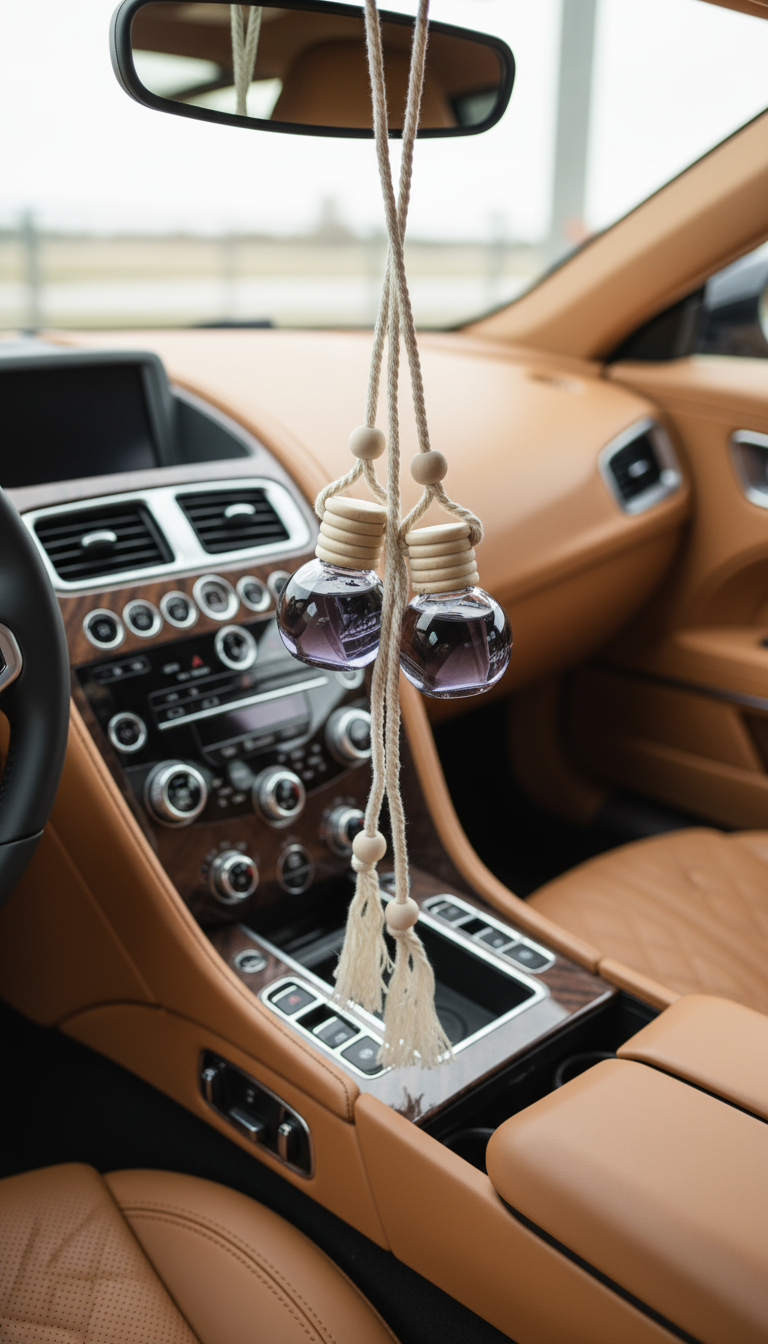 8ml Black Ice Mini Rearview Mirror Car Diffusers