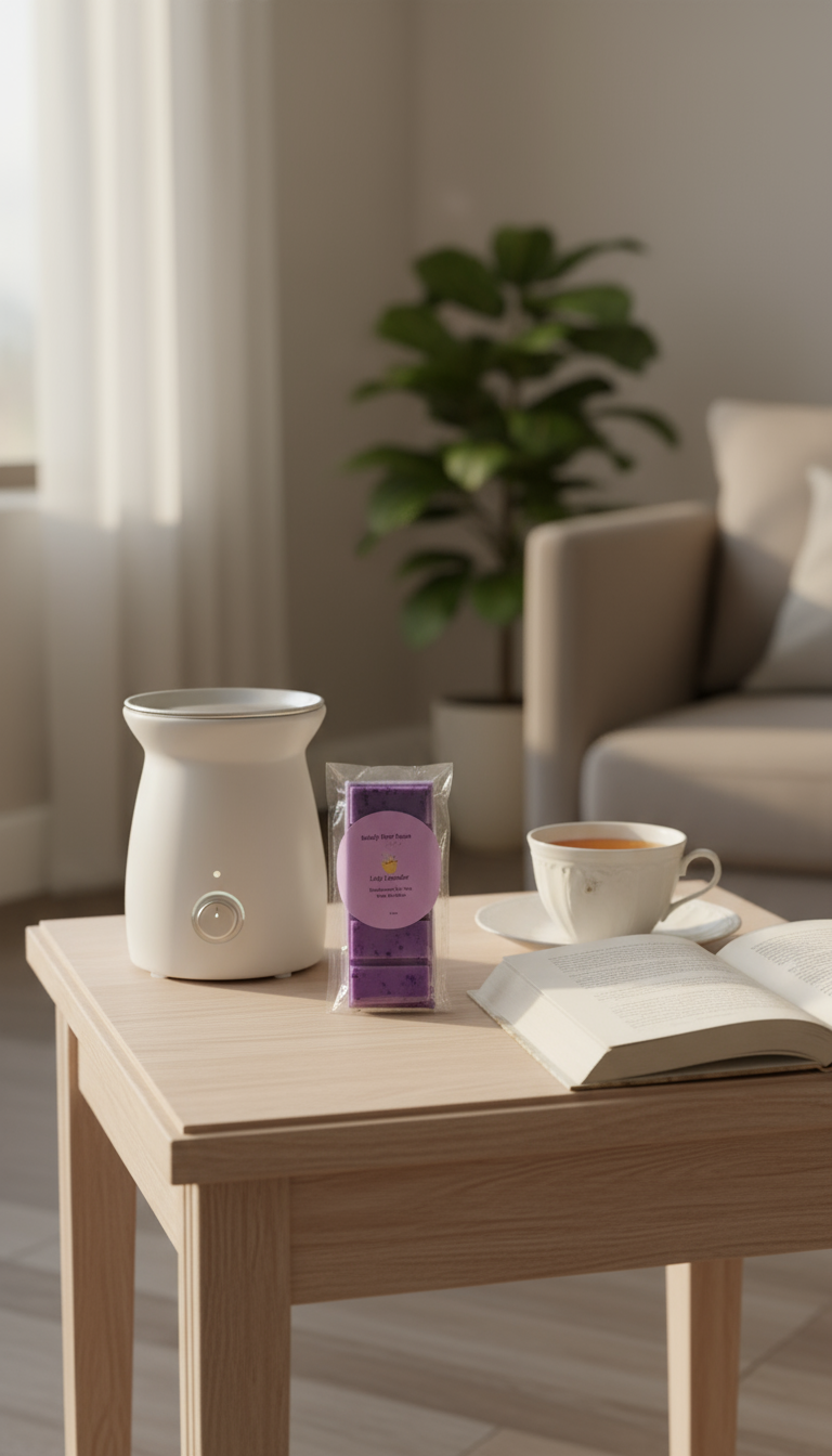 Scented Lavender Calm Snap Bar Wax Melts