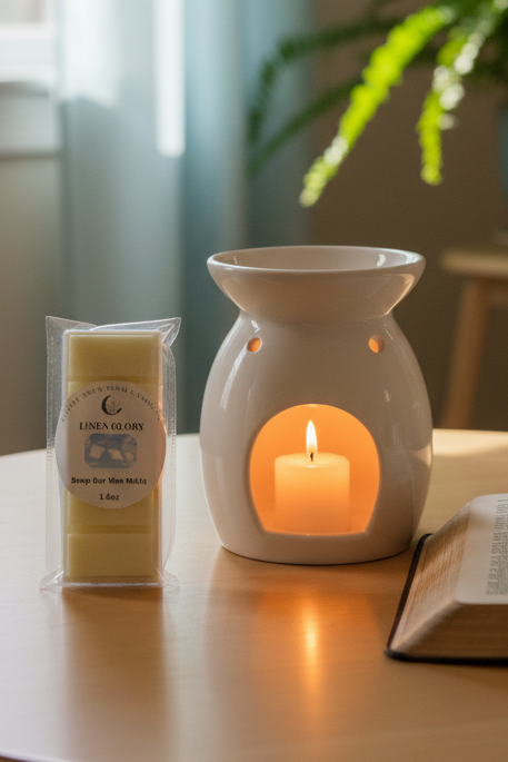 Linen Glory Scented Snap Bar Wax Melts