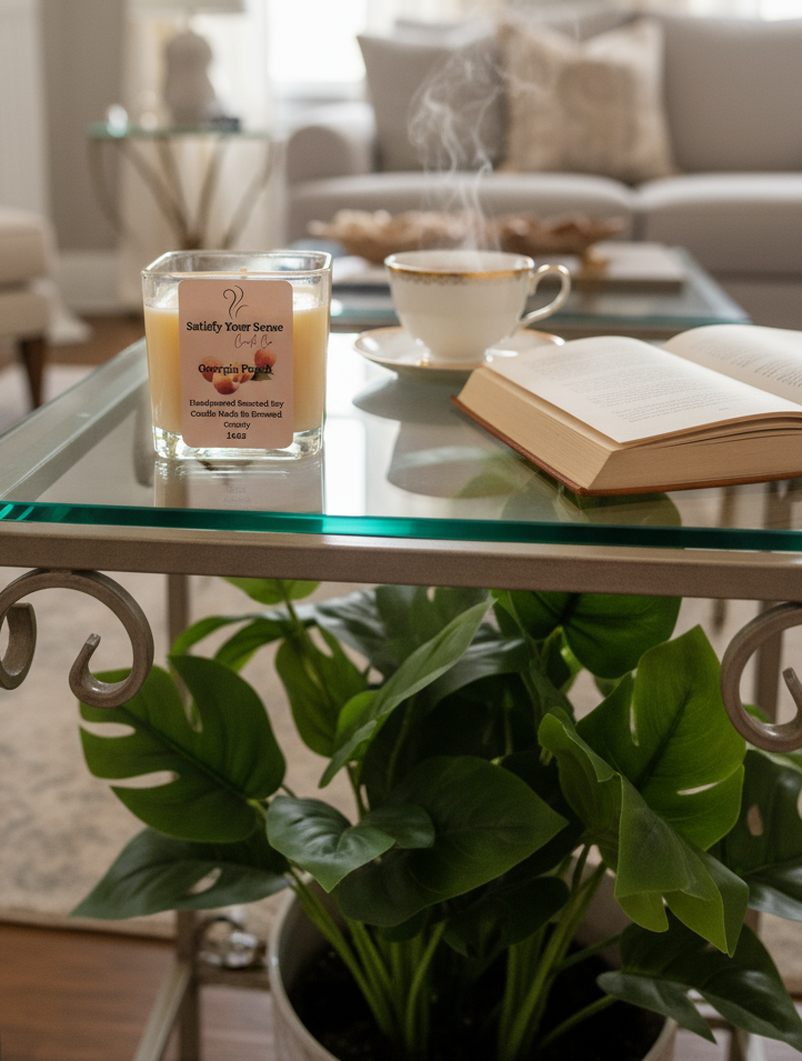 12oz Georgia Peach Candle